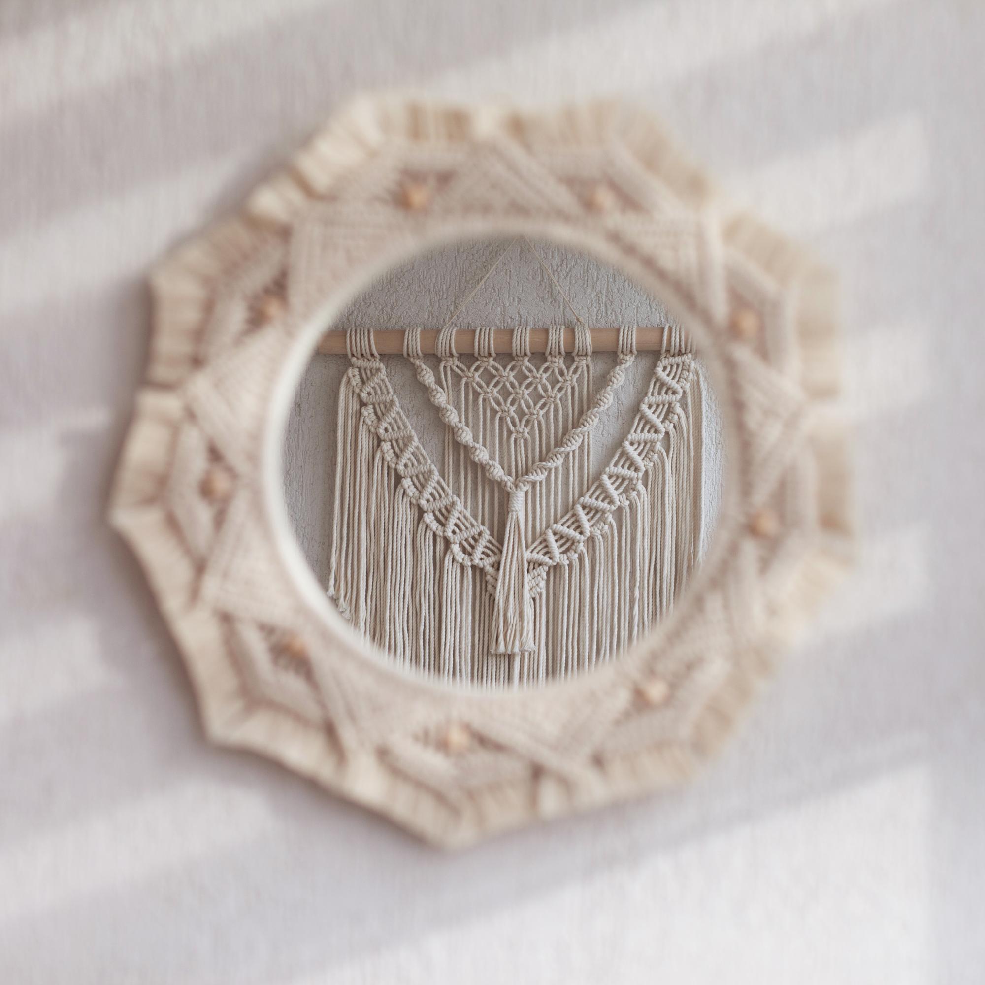 Same linen after ornate embroidery